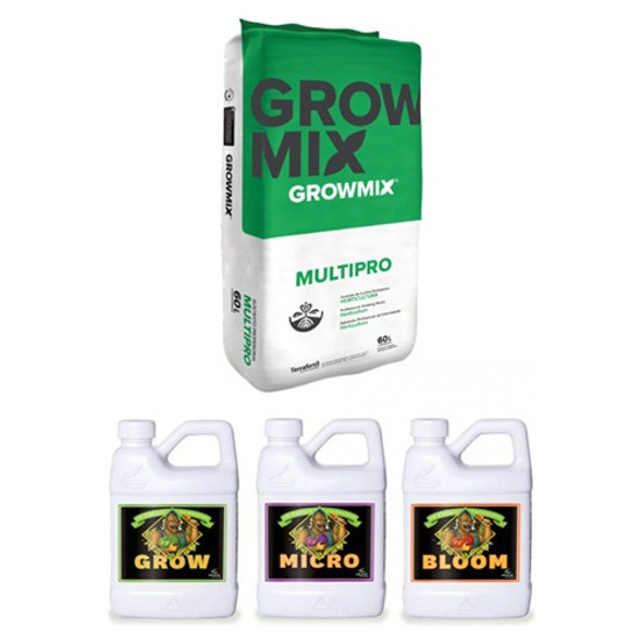 Kit Cultivo Growmix Multipro 80l   Tripack Advanced 500 Ml 0