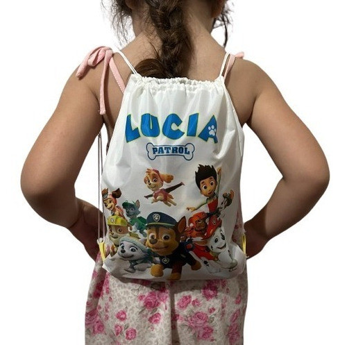 Mochilitas Impermeables Personalizadas 20x30cm - 15 Unidades 0