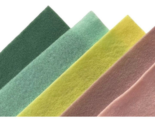 10 Hojas De Fieltro O Pañolenzi Colores Pasteles 0