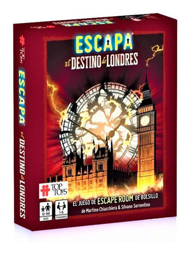 Juego De Cartas Escapa Destino Londres Top Toys 2300 0