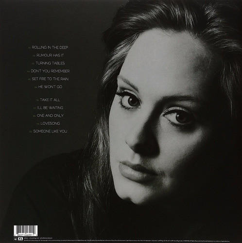 Adele 21 Vinilo 180 Gramos Nuevo Importado 1
