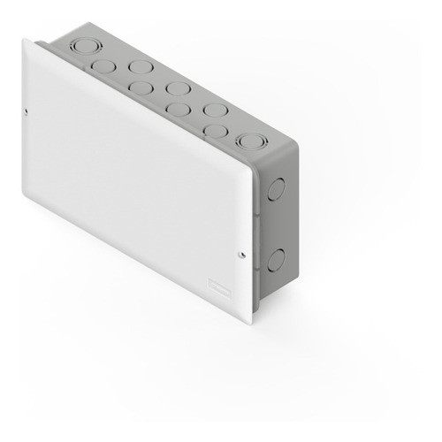 Caja Pase Embutir Con Tapa Pvc 25x30x8,5 Cm Genrod 062530 0