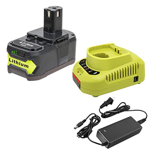 Batería 18v Con Cargador Para Herramientas Inalámbricas 0