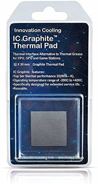 Pad Termico Ic Graphite 30x30mm 35w/m-k (pack X 2 Unidades) 0