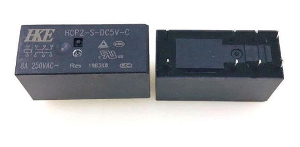 Rele 5v Doble Inversor 8a 250vac Relay Hcp2-s-dc5v-c 1