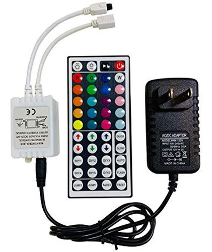 Tira De Luz Led Mando A Distancia Control Remoto Por Infrarr 0