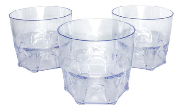 10 Copos Whisky Acrílico Transparente 350ml Top 1 10 Copos Whisky Acrílico Transparente 350ml Top 1