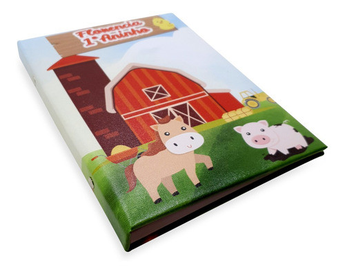 Álbum 15x21 Fazendinha Personalizado C/ Nome - 200 Fotos 1