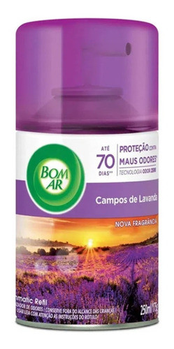 4 Refil Odorizador Airwick Freshmatic Campos De Lavanda 0