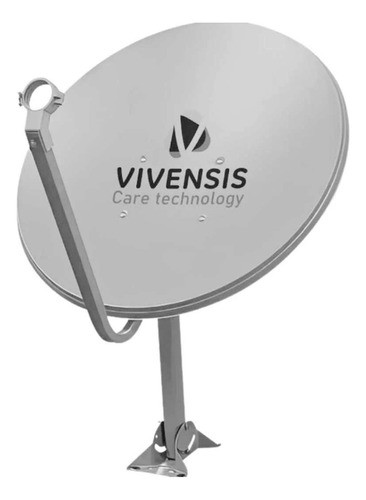 Kit 5 Antena Digital Parabólica Vivensis 60cm Ku 1