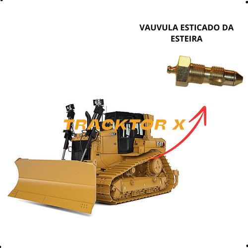 Válvula Graxeira Para Esticar Esteira 2s5925 Caterpillar D4d 1
