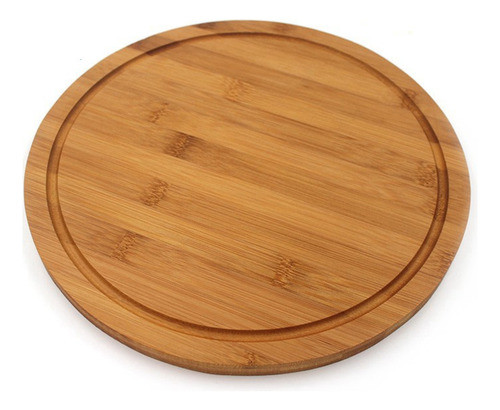 Tabla Pizzera Picar Cortar Servir Madera Bambú 33cm Filula 0