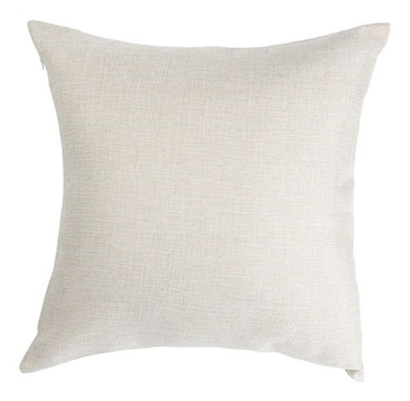 Funda Almohadón De Lino Sublimable 40x40cm Pack X3 Disershop 0