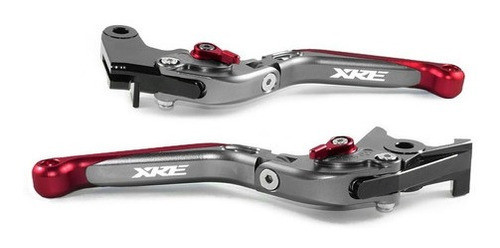 Levas Rebatibles Xre190 Xre300 Gris Rojo Mk Motos 0