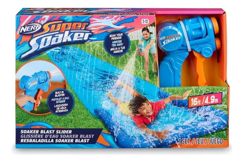 Nerf Super Soaker Resbaladilla Con Agua Jugueteria El Pehuen 0