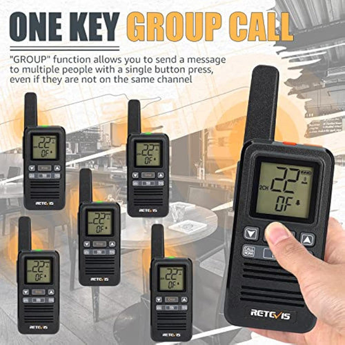 Retevis Rb67 Walkie Talkies Con Auricular, Radios 1