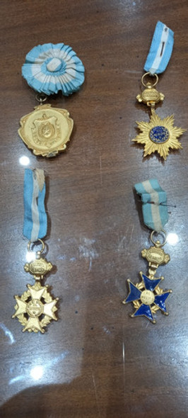 Lote De Medallas Colegio Lasalle  Antiguas 0