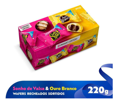 Caixa Sonho E Ouro Sortidos 220g 0
