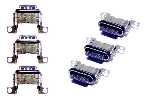 Kit 4 Conector Dock Usb De Carga P/ Samsung A53, A53 5g. 0