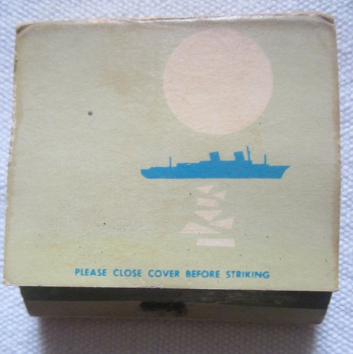 Antigua Caja De Fosforos Crucero Chandris Lines Grecia 0