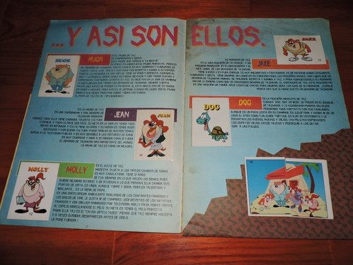 Album De Figuritas El Demonio De Tazmania Completo 1991 Mira 0