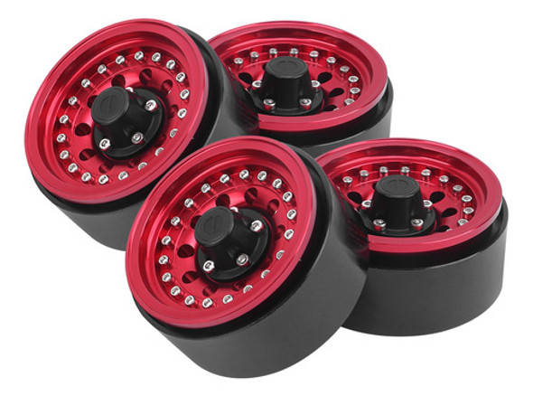 Acessórios Rc, 4 Peças, Liga De Alumínio, Hub De Roda, Carro 1