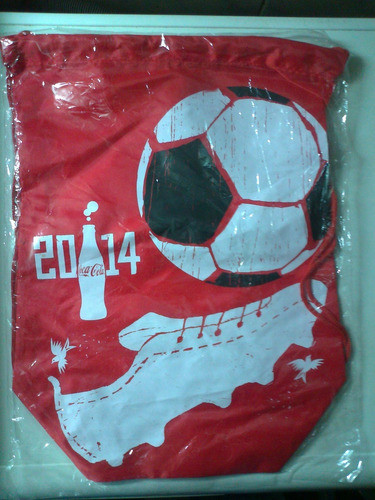 Coca Cola,mochila Del Mundial 2014 Brasil 0