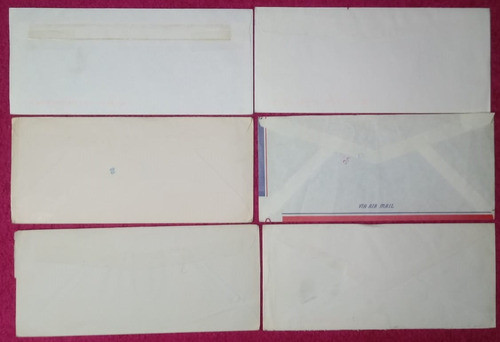 0475_lote De 6 Sobres De E.e.u.u. 1