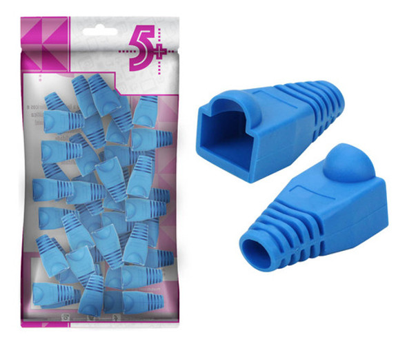 Kit 400x Capa Conector Rj45 Cabo Rede Cat5 Cat5e Cat6 0
