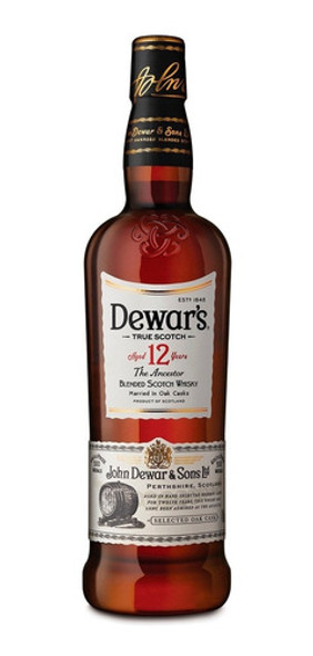 Whisky Escoces Dewar's 12 Años 1 Litro 0