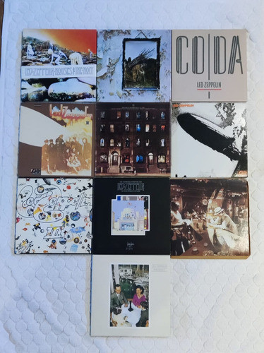 Led Zeppelin - 10 Cds Digipack-álbuns Estúdio.edição Alemã. 1