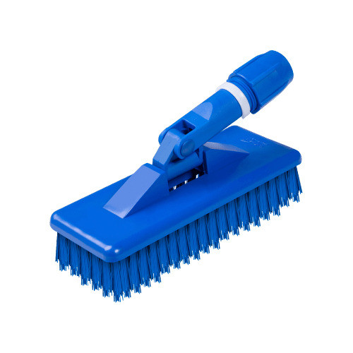 Suporte Limpa Tudo Escova Fibra Pbt Maxi Tech Azul Bralimpia 0