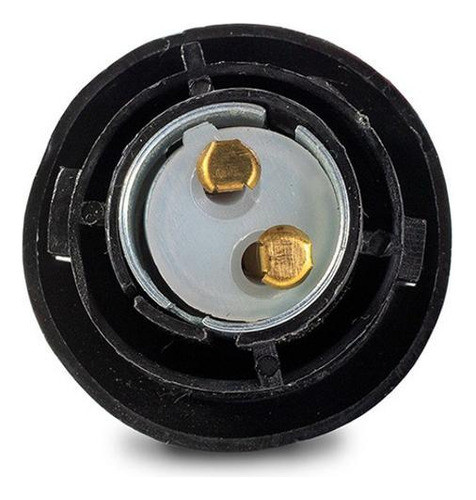 Soquete De Plástico Abs Tarponn Para Lâmpada Ba15d/2 Polos 0