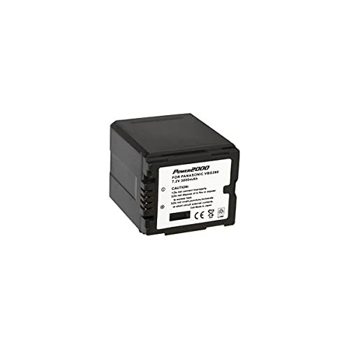 Batería Recargable De Repuesto Para Panasonic Vbg-260 0