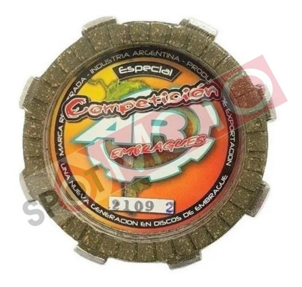 Disco De Embrague Honda Cg 150 Titan / Invicta Ar  Spot Moto 0