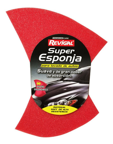 Super Esponja Para Lavado De Autos Revigal 0