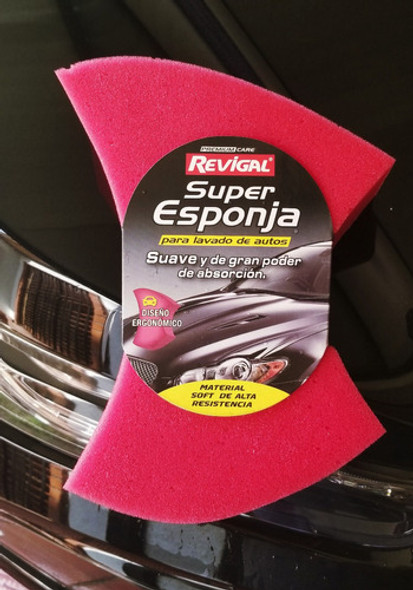 Super Esponja Para Lavado De Autos Revigal 1