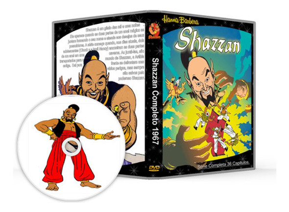 Dvd Shazzan 1967 Hanna Barbera Completo 0