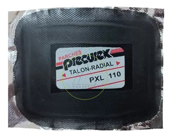 Parche En Frío Para Cubiertas Rectangular Borde Azul Pxl 110 0