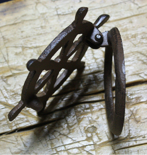Llamador De Puerta Hierro Nautical Pirate - A Pedido_exkarg 1