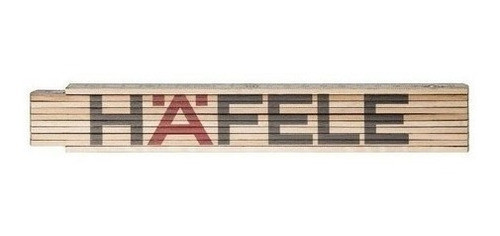 Metro De Madera Carpintero De 2mts Hafele 1
