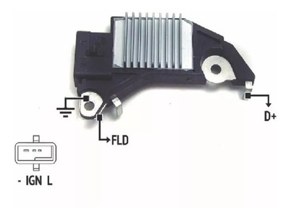 Regulador De Voltaje Compatible Con Delco Daewoo 1 Regulador De Voltaje Compatible Con Delco Daewoo 1