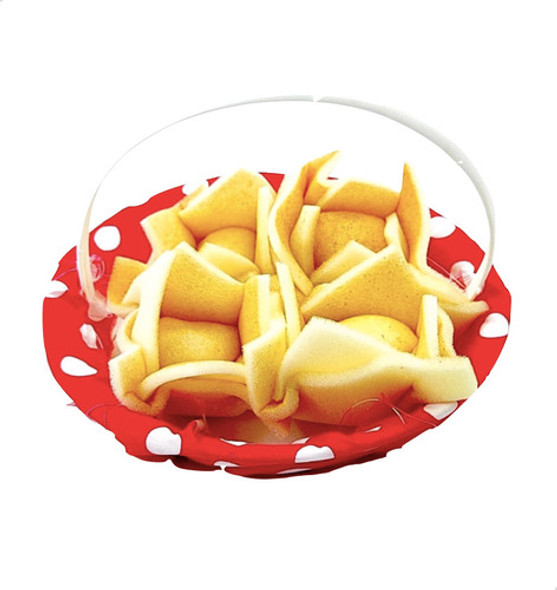 Accesorio Disfraz Patrio Canasta Pastelitos Negrita 0