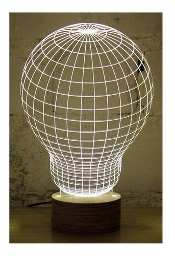 Lampara Veladora 3d Led Usb 0