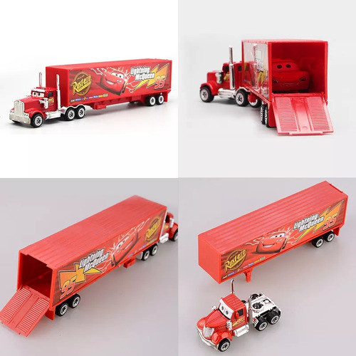Cars 7 Piezas Rayo Mc Queen Juguete Sin Caja Autitos 1