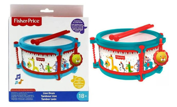 Fisher Price Tambor En Estuche Nikko 2726 0