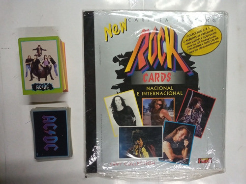 Album Rock Cards 1997 Completo A Pegar 1