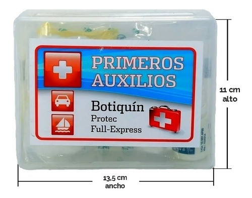 30 Botiquínes Primeros Auxilios Reglamentario Elementos  Vtv 0