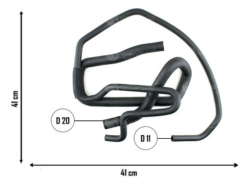 Manguera Vaso De Expansion Para Mercedes Benz Atego 6.3 1