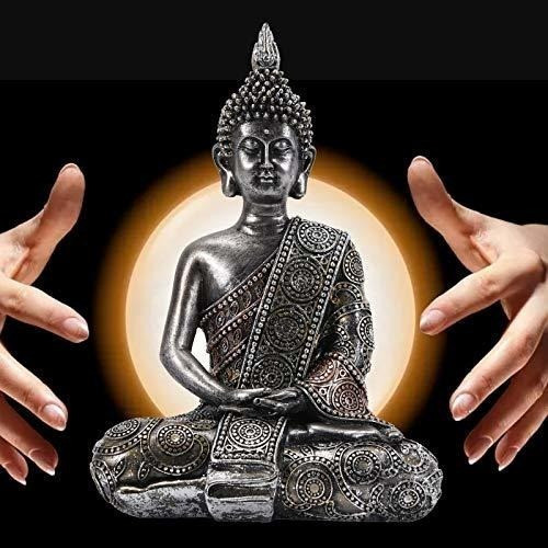 Buda Plateado Para Decoracion 1